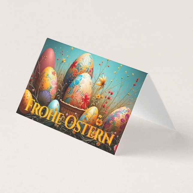 Magia da Primavera com Ovos de Páscoa (Frente)