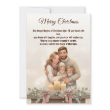 Magia das Luzes de Natal Cartões de Natal