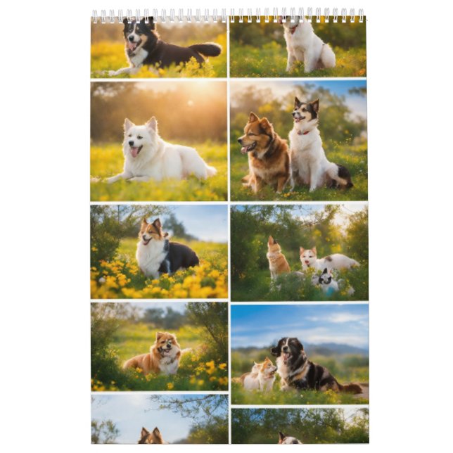 "Magia de Amizade: Calendário de Foto" (Capa)