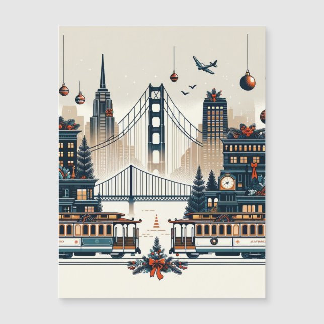 Magia de Férias do Portão Dourado Natal de São Fra (Frente)