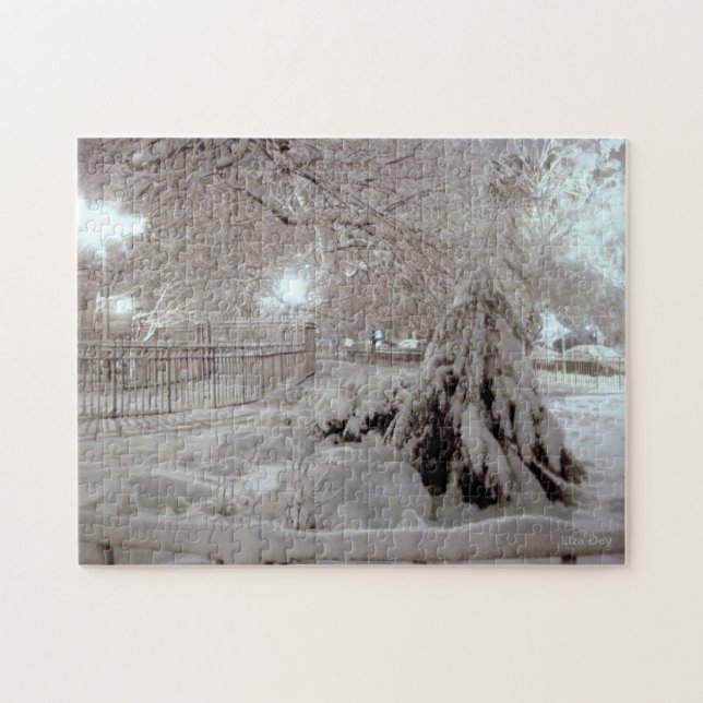 'Magia de inverno', Quebra-cabeça de Jigsera (Horizontal)