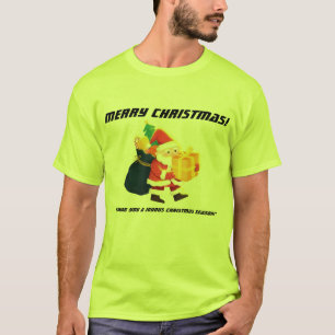 Magia de Natal Camiseta Verde Bonito Super