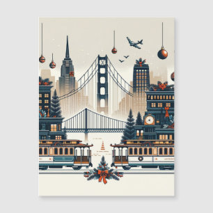 Magia de Natal do Golden Gate San Francisco Natal