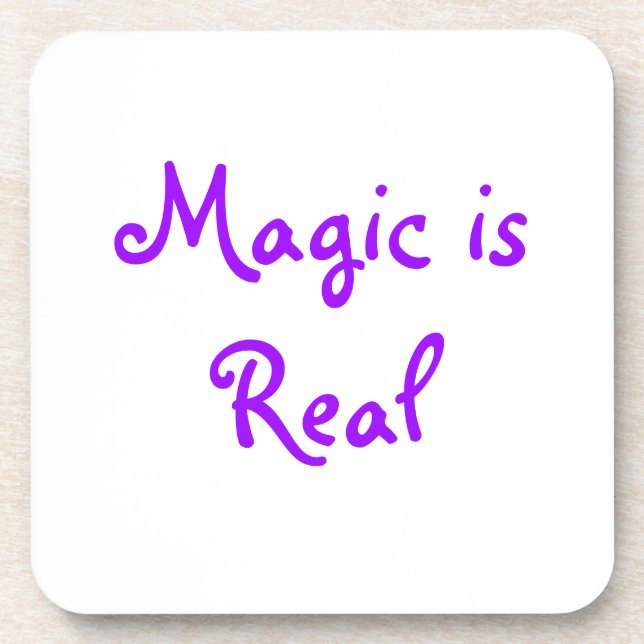 Magia é porta copos de cortiça real (Frente)