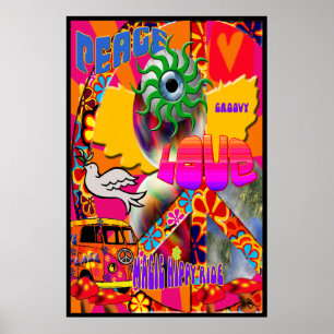 Magic Hippy Ride Poster