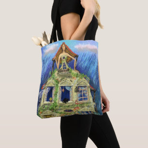 Magic House Girl Tote Bag Fantasy
