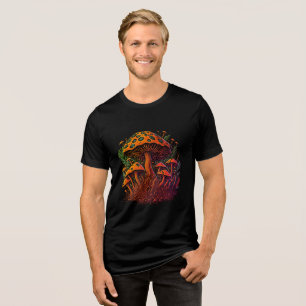 Magic Mushroom Retro Vibes Tee