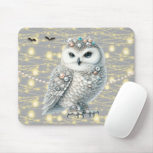 Magic Owl Mouse Pad (Com mouse)