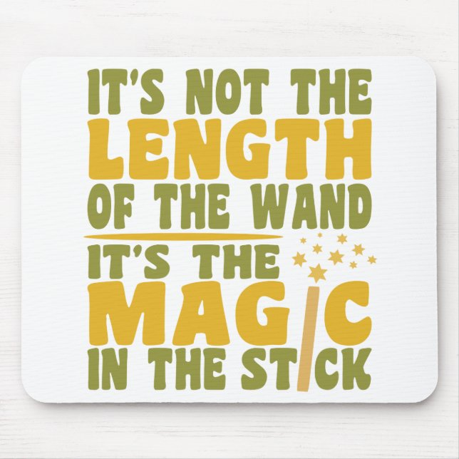 MAGIC WAND Mousepad (Frente)