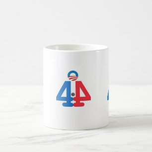 Mágica 44o PRESIDENTE da caneca dos E.U. Barack Obama