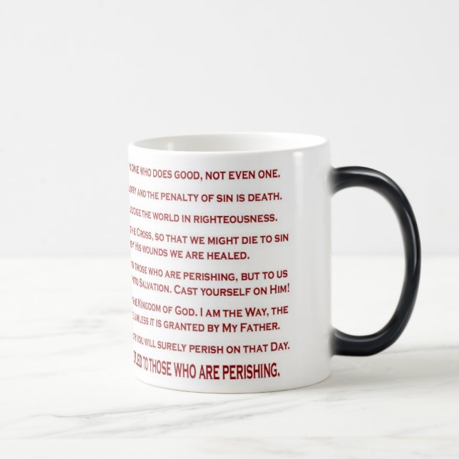 Mágica A caneca do evangelismo (Direita)