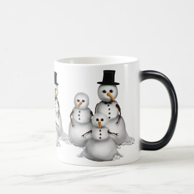 Mágica A derreter a caneca Snowman (Direita)