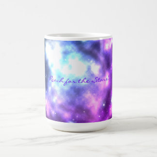 Mágica Alcance para as estrelas! Caneca de café da
