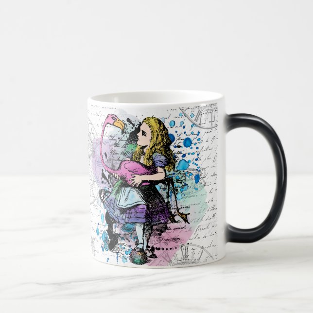 Mágica Alice na caneca morphing do país das maravilhas (Direita)