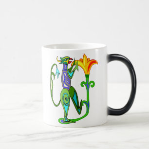 Mágica Arte Deco Egípcio Com Uma Caneca De Flor De Lótus