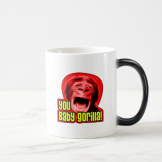 Mágica Artie Lange é uma caneca do café do gorila do bebê