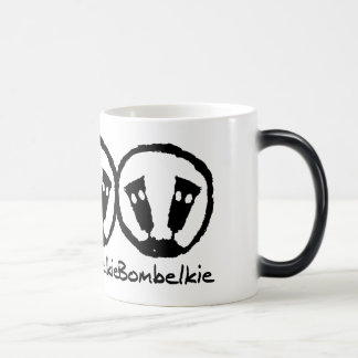 Mágica Bombelkie preto/branco caneca Morphing de 11 onças