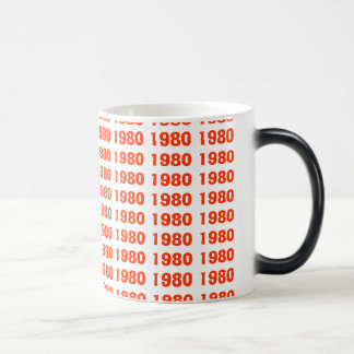 Mágica Caneca 1980 de café