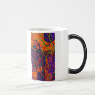 Mágica Caneca alaranjada insolente do gato