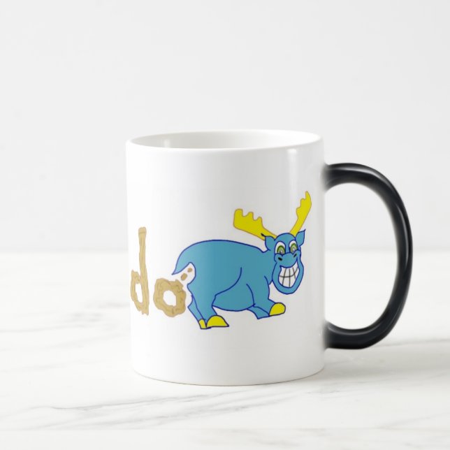 Mágica Caneca azul do Colorado Mooser (Direita)