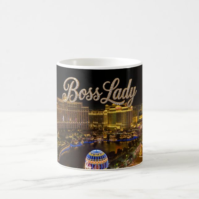 Mágica Caneca Boss Lady Vegas (Centro)