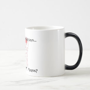 Mágica Caneca Cor-Em mudança gritando do "café" do
