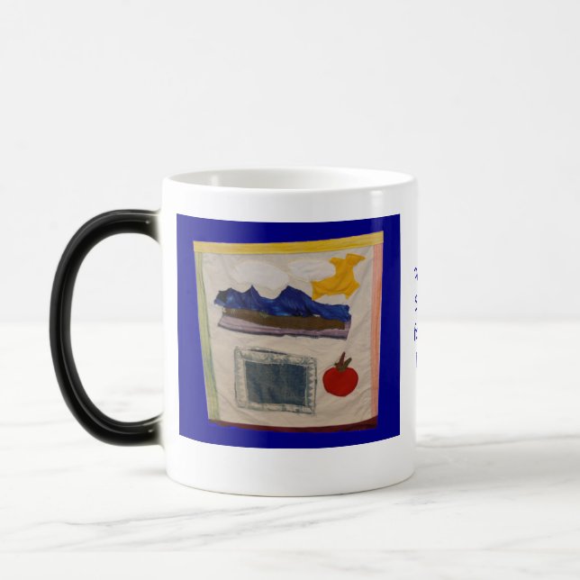 Mágica Caneca da arte da edredão (Esquerda)
