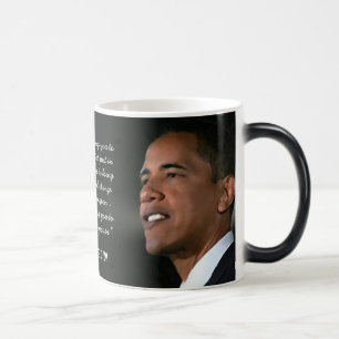 Mágica Caneca da inauguração de Obama