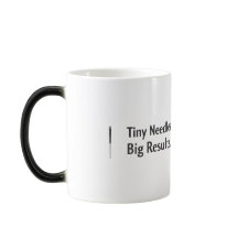 Caneca de Acupuntura Agulhas Minúsculas Grandes Re