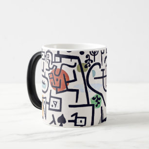 Mágica Caneca de Arte Abstrata Porto Rico de Paul Klee