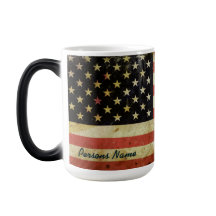 Caneca de Café Cidadão Americano Vintage 2026