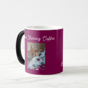 Mágica Caneca de Café da Manhã que Muda de Cor para Amant