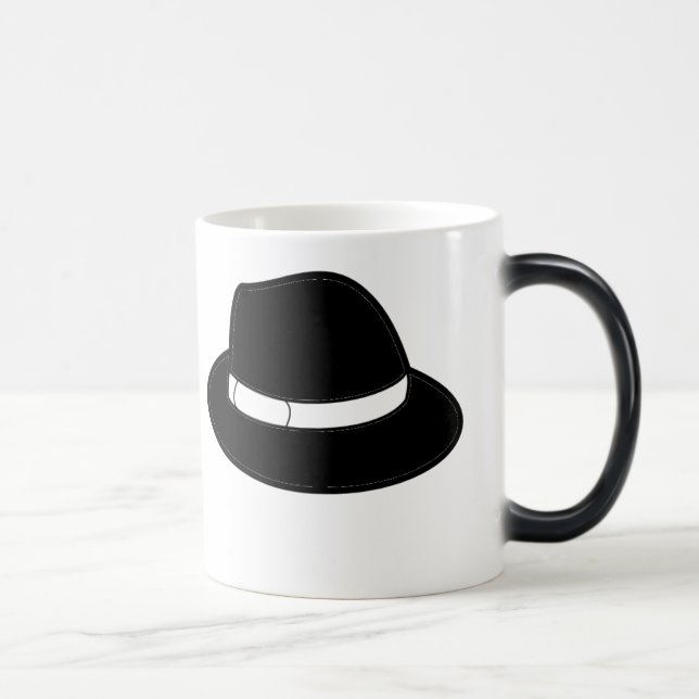Mágica Caneca de café de desaparecimento de Blackhat (Direita)
