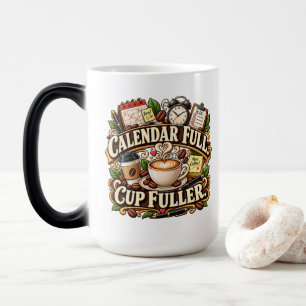 Mágica Caneca de Café de Escritório Calendário Cheio Xíca