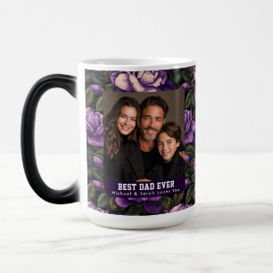 Mágica Caneca de Café de Gardênias Havaianas para Padrast
