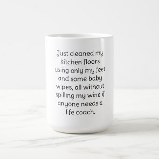Mágica Caneca de café Humor do Vinho
