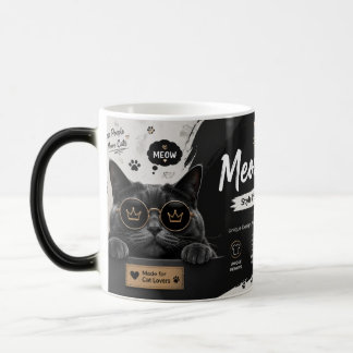 Mágica Caneca de Café Meow Style: Menos Pessoas, Mais Gat