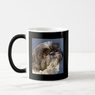Mágica Caneca de Café Morfando Filhote de Shih Tzu Fofo