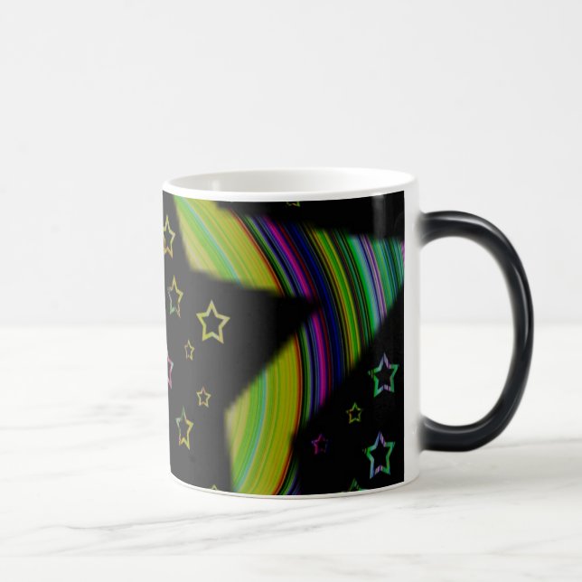Mágica Caneca de café Morphing da estrela super (Direita)