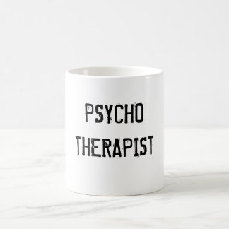 Mágica Caneca de café "Morphing" psicótico do terapeuta