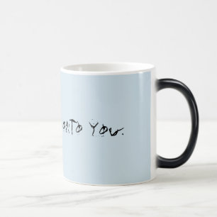 Mágica Caneca de café sinistra