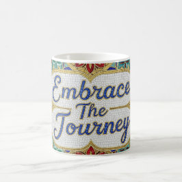 Mágica Caneca de cerâmica que muda de cor Embrace the Jou