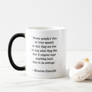 Mágica Caneca de Churchill