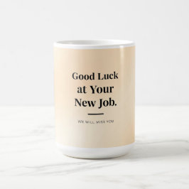 Mágica Caneca de Despedida Personalizada para Colega de T