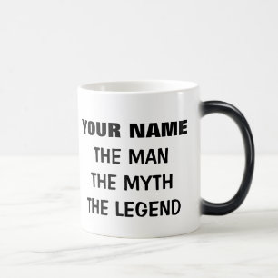 Mágica Caneca de escritório personalizada 325ml O homem o