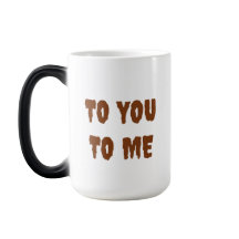 Caneca de Halloween com mudança de cor