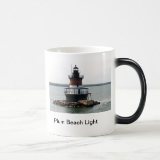 Mágica Caneca de Lighouse da praia da ameixa