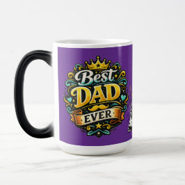 Mágica Caneca de Morfologia de Cor de Apreciação do Papai