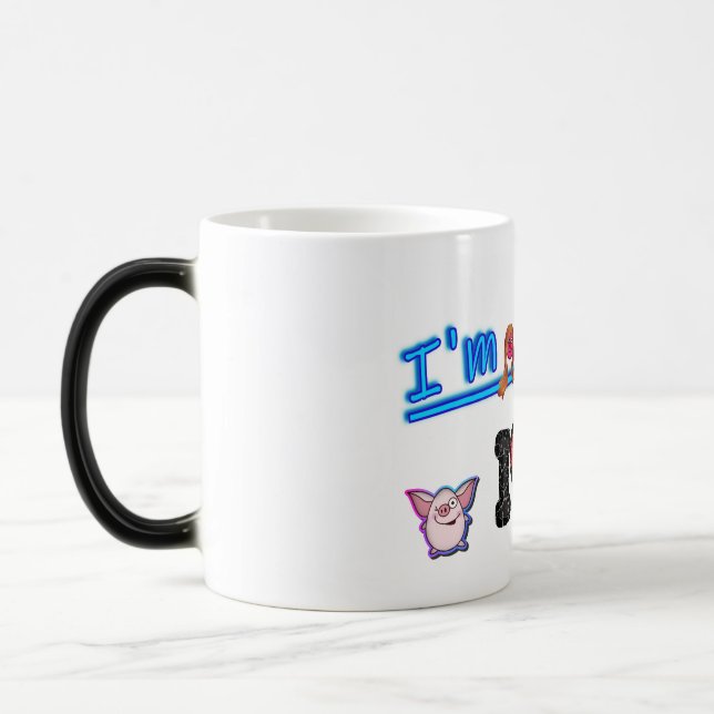 Mágica Caneca de mudança de cor (Esquerda)