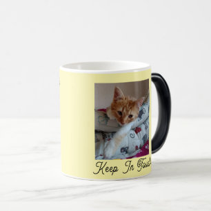 Mágica Caneca de Mudança de Cor para Amantes de Gatos, Ma